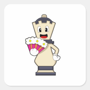 Adesivo Quadrado Rainha do xadrez em Chess.PNG