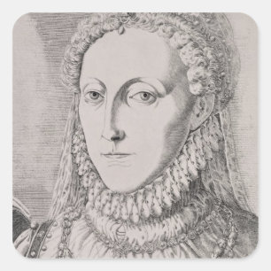 Adesivo Quadrado Rainha Elizabeth mim (1533-1603), c.1572-75