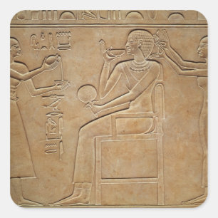 Adesivo Quadrado Rainha Kawit no banheiro