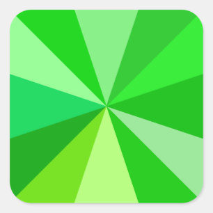 Adesivo Quadrado Raios 60s geométricos Funky modernos do pop art n