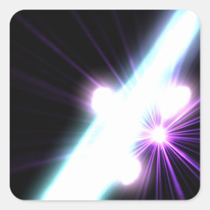 Adesivo Quadrado Raios Gama no Núcleo Galático 3