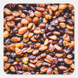 Adesivo Quadrado Raisins