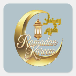 Adesivo Quadrado Ramadan Kareem