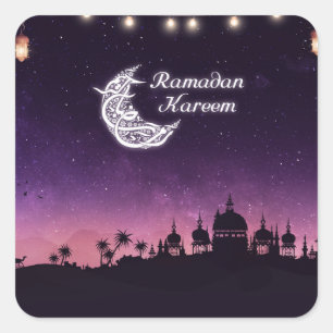 Adesivo Quadrado Ramadan Kareem