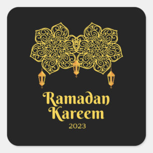 Adesivo Quadrado Ramadan Kareem Significado - Eid Mubarak 2023