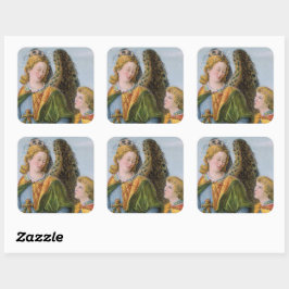 Adesivo Quadrado Raphael the Archangel & Tobias (detail; M 017)