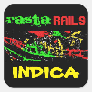 ADESIVO QUADRADO RASTA RAILS INDICA
