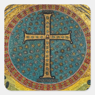 Adesivo Quadrado Ravenna Mosaic Cross