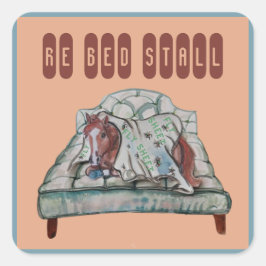 Adesivo Quadrado re bed stall from fly bots