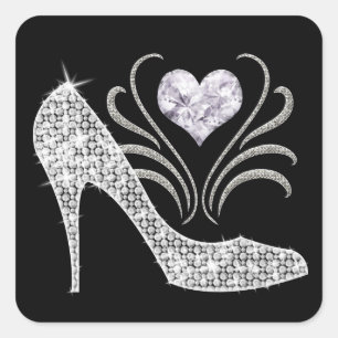 Adesivo Quadrado Real Bling - SRF