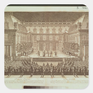 Adesivo Quadrado Realização da ópera "Alceste"