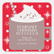 Receita Caseira de Chocolate Quente de Natal Prese