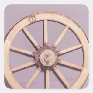 Adesivo Quadrado Reconstrução de uma roda