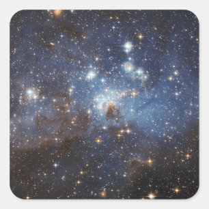 Adesivo Quadrado Redemoinhos do gás e da poeira