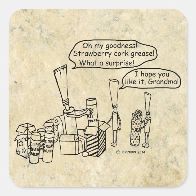 Adesivo Quadrado Reedz Gifts Sticker Quadrado (Frente)