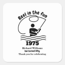 Reel no divertido pescador moderno 50º aniversário