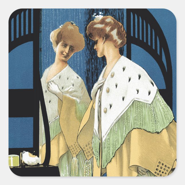 Adesivo Quadrado Reflexão Mocional (Frente)