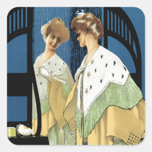 Adesivo Quadrado Reflexo Modesto