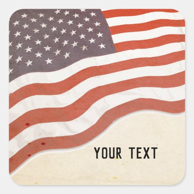 Adesivo Quadrado Reforma Militar, Exército, autocolante (Frente)