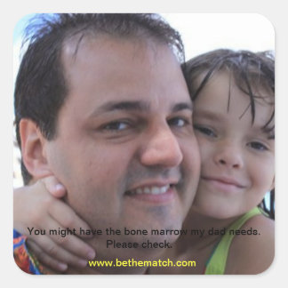 Adesivo Quadrado registro da medula óssea