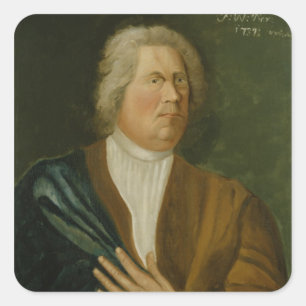 Adesivo Quadrado Rei Frederick William Eu de Prússia, 1737