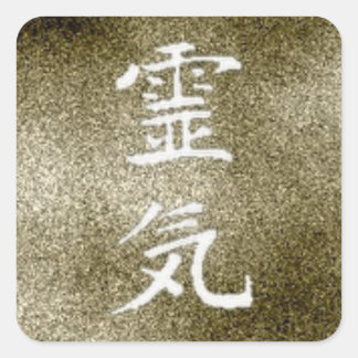 Adesivo Quadrado Reiki Stickers