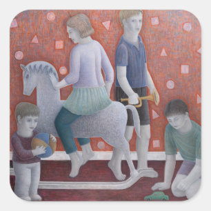 Adesivo Quadrado Reproduzir 2010