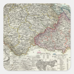 Adesivo Quadrado República checa