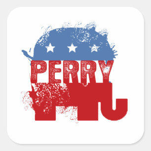 ADESIVO QUADRADO REPUBLICANO PERRY