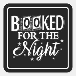 Adesivo Quadrado Reservado Para O Sticker Noturno Square