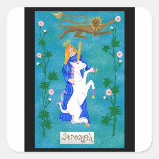 Adesivo Quadrado Resistência - Vinheta