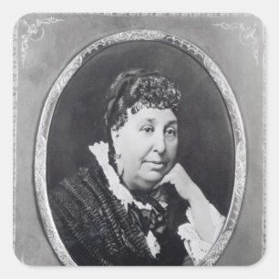 Adesivo Quadrado Retrato de George Sand