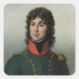 Adesivo Quadrado Retrato de Joachim Murat King de Nápoles