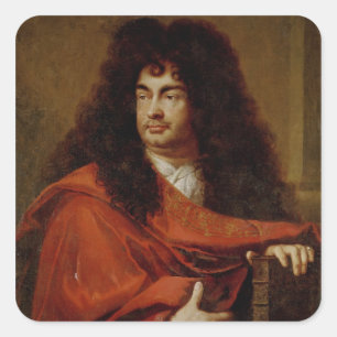 Adesivo Quadrado Retrato de Montfleury