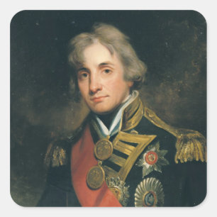 Adesivo Quadrado Retrato de Nelson