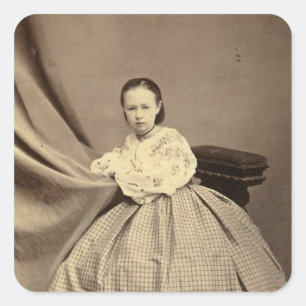 Adesivo Quadrado Retrato de Sophia Perovskaya