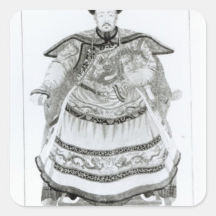 Adesivo Quadrado Retrato de Tsien-Loeng