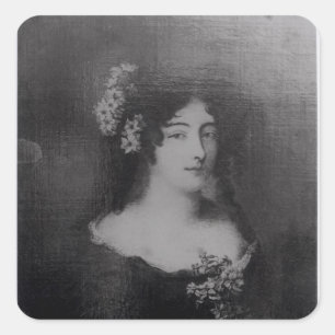 Adesivo Quadrado Retrato do condessa Ehrengard Melusina