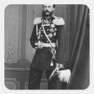 Adesivo Quadrado Retrato do Grão-Duque Michael Nikolaevich