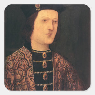 Adesivo Quadrado Retrato do rei Edward IV de Inglaterra