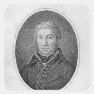 Adesivo Quadrado Retrato do vencedor Moreau