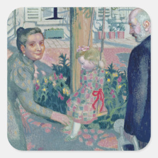 Adesivo Quadrado Retrato dos Avós Denis, 1899