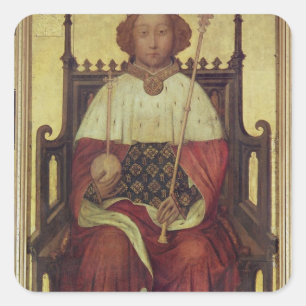 Adesivo Quadrado Retrato Richard II 'o Westminster Portrait
