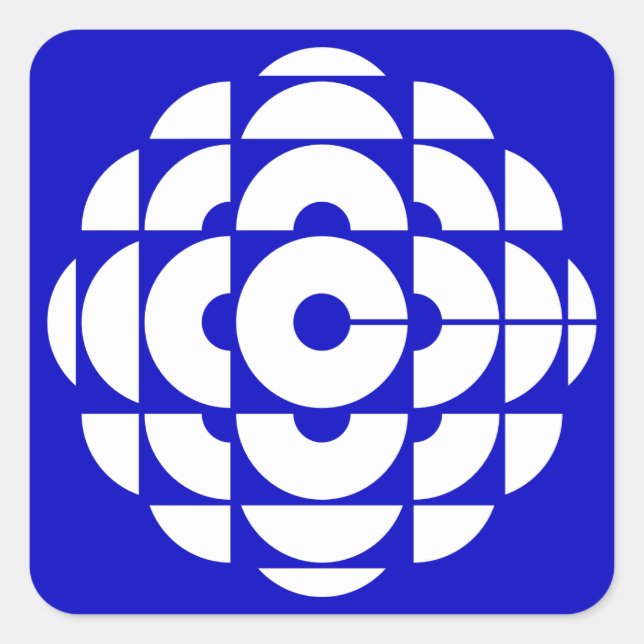 Adesivo Quadrado Retro 1986-1992 - Branco (Frente)