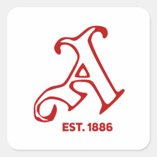 Adesivo Quadrado Retro Arsenal