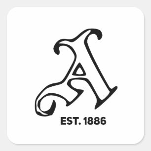 Adesivo Quadrado Retro Arsenal