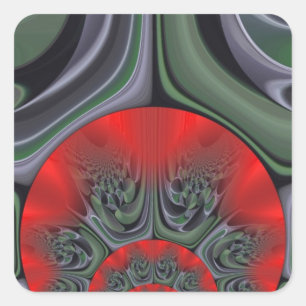 Adesivo Quadrado Retro Hakuna Matata Flora-presente Anel de Fogo