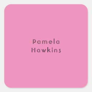 Adesivo Quadrado retrovinheta feminina rosa-claro-na moda