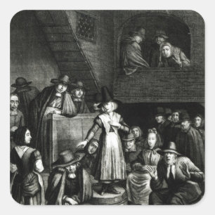 Adesivo Quadrado Reunião do quacre, 1699