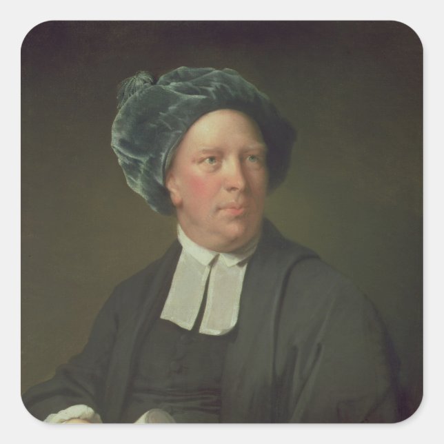 Adesivo Quadrado Rev. John Pickering, c.1777-80 (Frente)